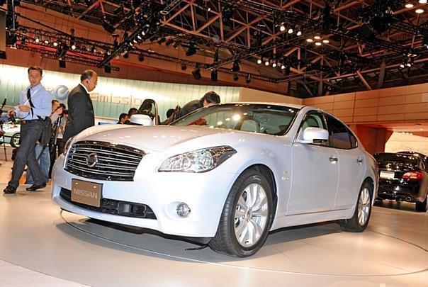 Aus dem Nissan Fuga wird in Europa der Infiniti M.Foto: UP/auto-reporter.NET